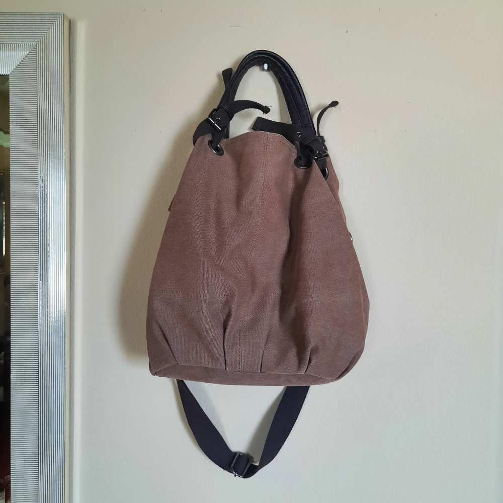Canvas Hobo Large Tote Heavy Duty Durable